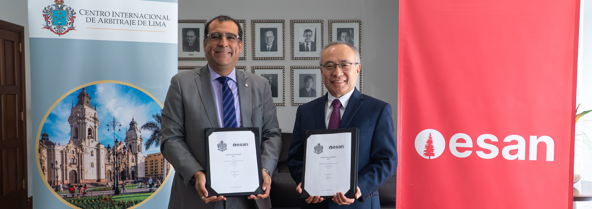 ESAN University y el Centro Internacional de Arbitraje de Lima suscriben Memorándum de Entendimiento (MOU)